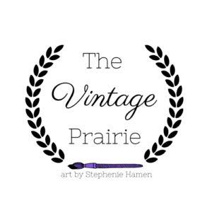 Stephenie Logo - The Vintage Prairie – Art by Stephenie Purl Hamen