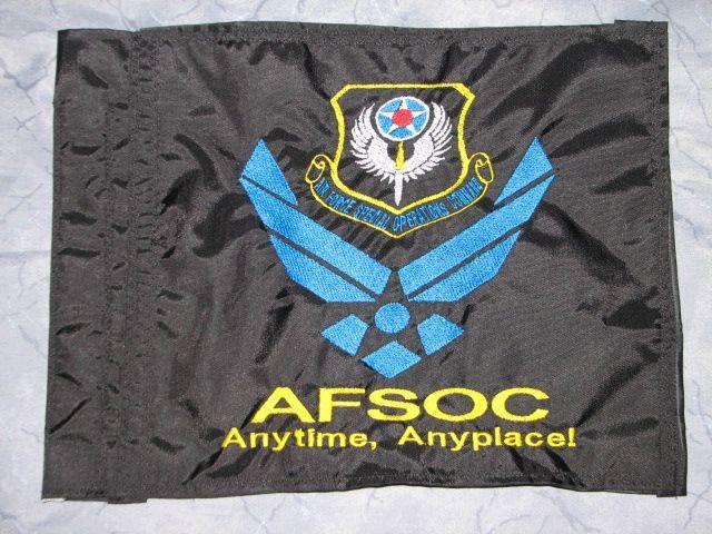 AFSOC Logo - Devil Woman Flags Bike Flags, ATV Flags (powered by CubeCart)