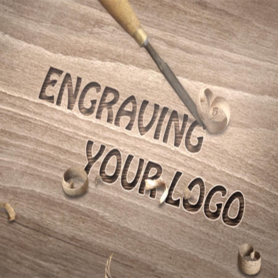 Engraved Logo - Design Logo Engraved Customize Bamboo Wooden Watch Personality Wood Carving  Carved Customization Laser Print OEM No Product