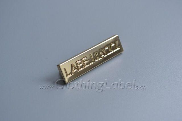 Engraved Logo - US $385.0 |Custom metal brand label for bags, engraved logo, with leg and  rivet at back side-in Garment Labels from Home & Garden on Aliexpress.com |  ...