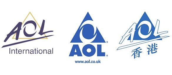 AOL Logo - AOL's (AOL) Logo History -- From Control Video Corporation to ...