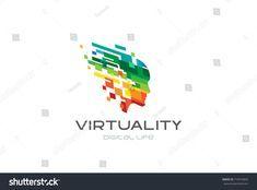 Virtuality Logo - 17 Best Virtual Reality Logo Design for Inspiration. images in 2018 ...