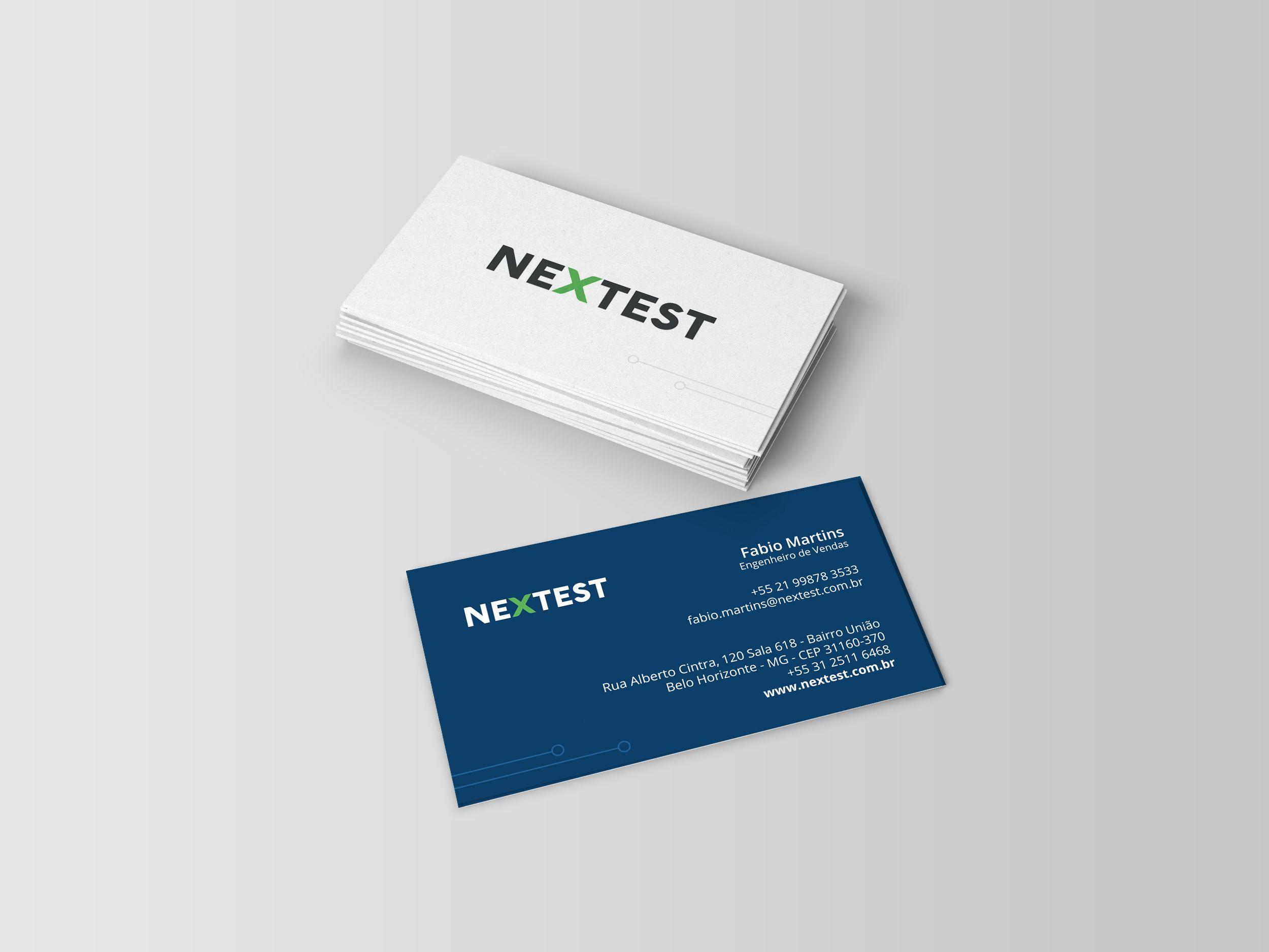 Nextest Logo - Portfolio Rachell Santana