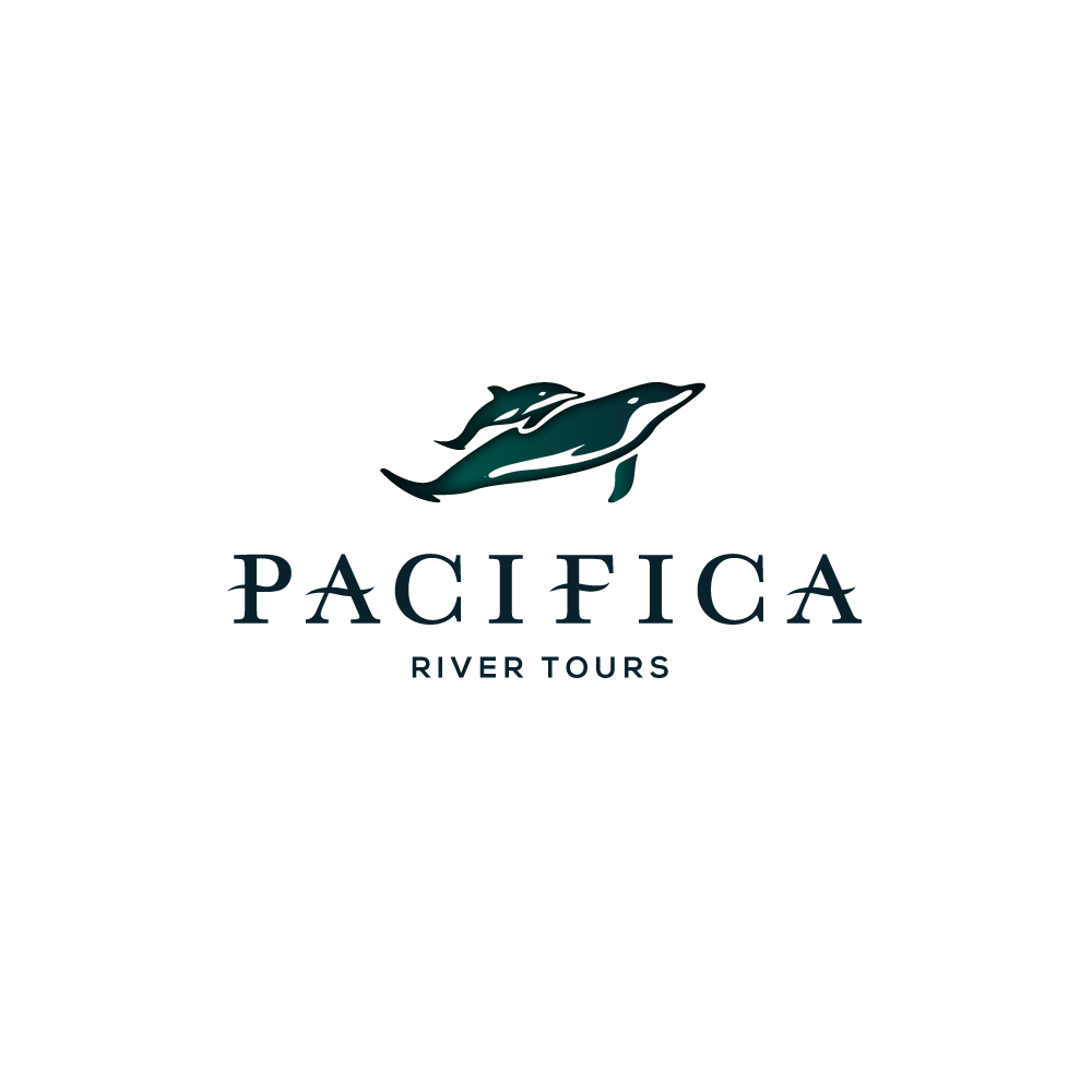 Pacifica Logo - For Sale: Pacifica River Tours Dolphin Logo