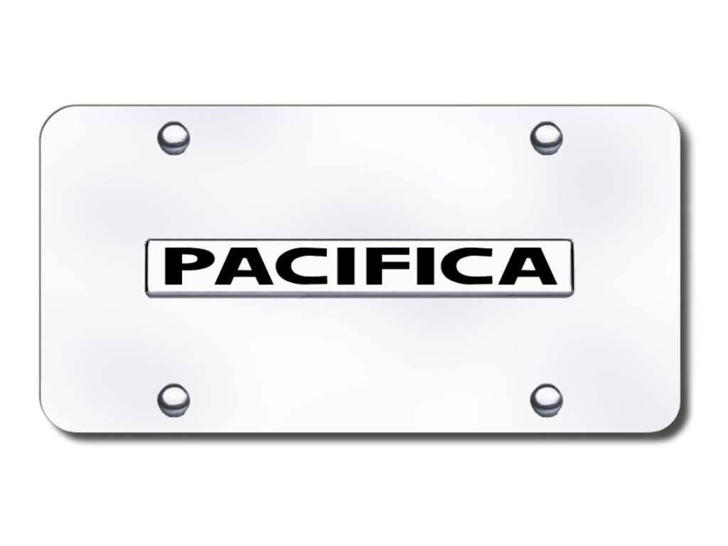Pacifica Logo - Chrysler Pacifica Logo Front License Plate