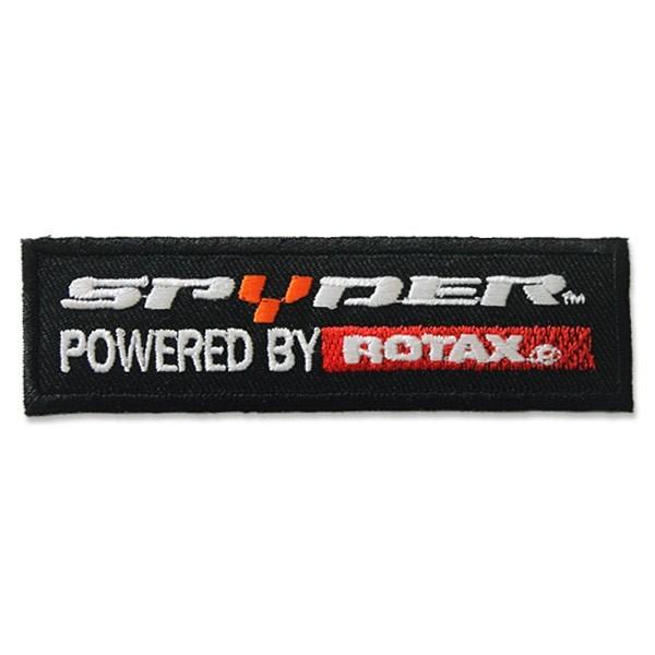 Rotax Logo - SPYDER POWERED BY ROTAX EMBROIDERY EMBROIDERED IRON ON PATCH