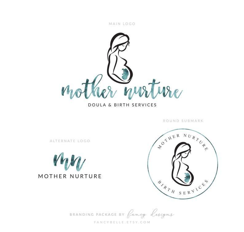 Doula Logo - Watercolor Logo Design Premade Logo Baby Logo Doula Logo Birth Logo Newborn  Logo Midwife Logo Newborn Photography Birth Photography