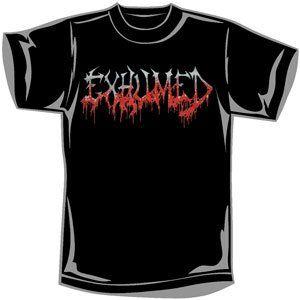 Exhumed Logo - Exhumed Men's Logo T Shirt Black