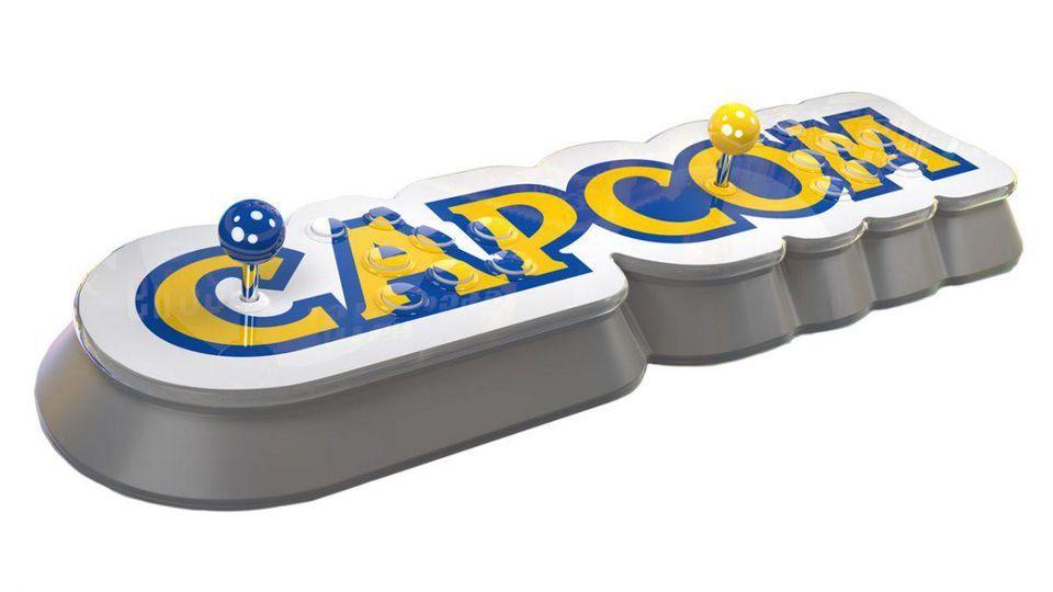Capcom Logo - The Capcom Home Arcade Is Released This October And It Looks Bizarre
