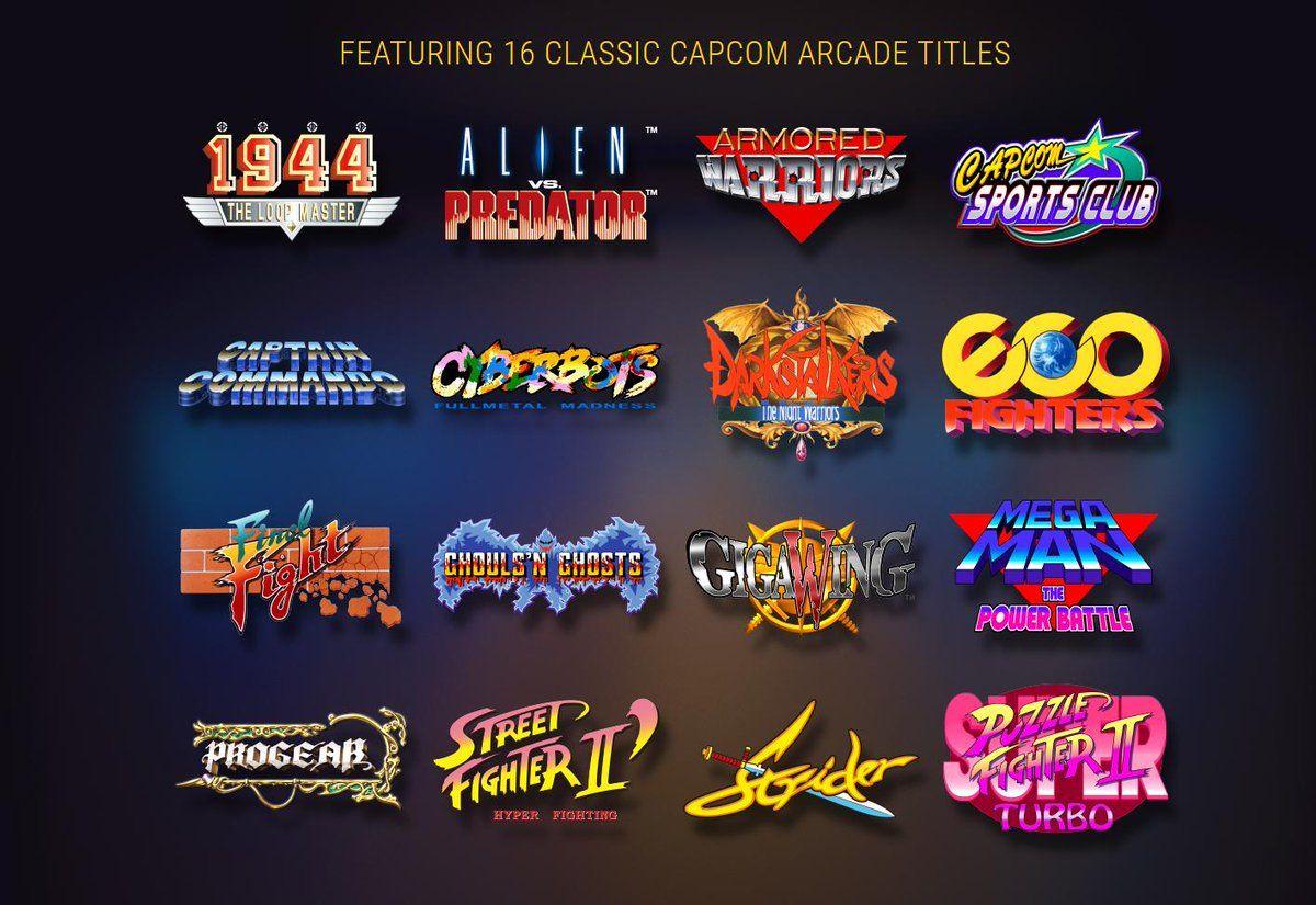 Capcom Logo - AllGamesDelta Home Arcade officially unveiled