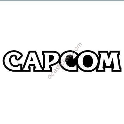 Capcom Logo - Capcom Logo Stickers Decals (20 x 3.7 cm) -  ステッカー、カッティングステッカー、シールを通販・販売・通信販売してい ...