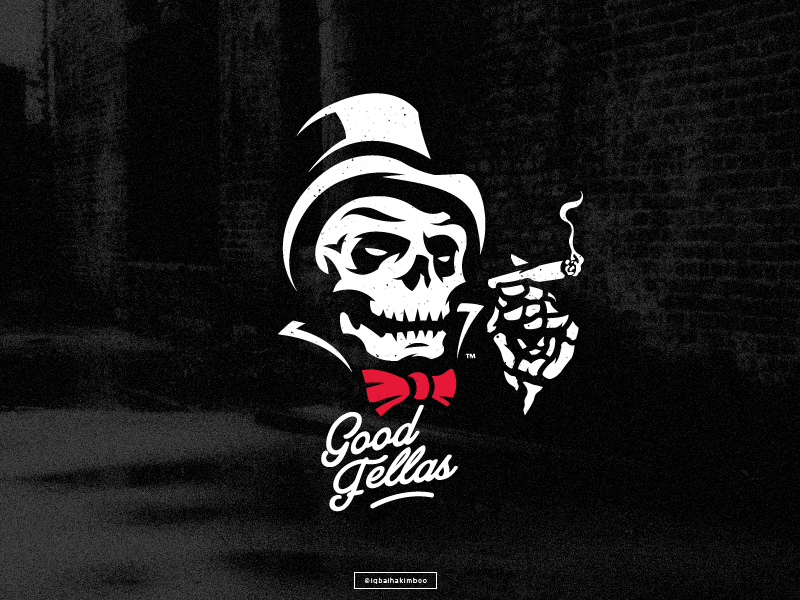 Goodfellas Logo - GoodFellas | Tattoo | Logos design, Skull logo, Band logos