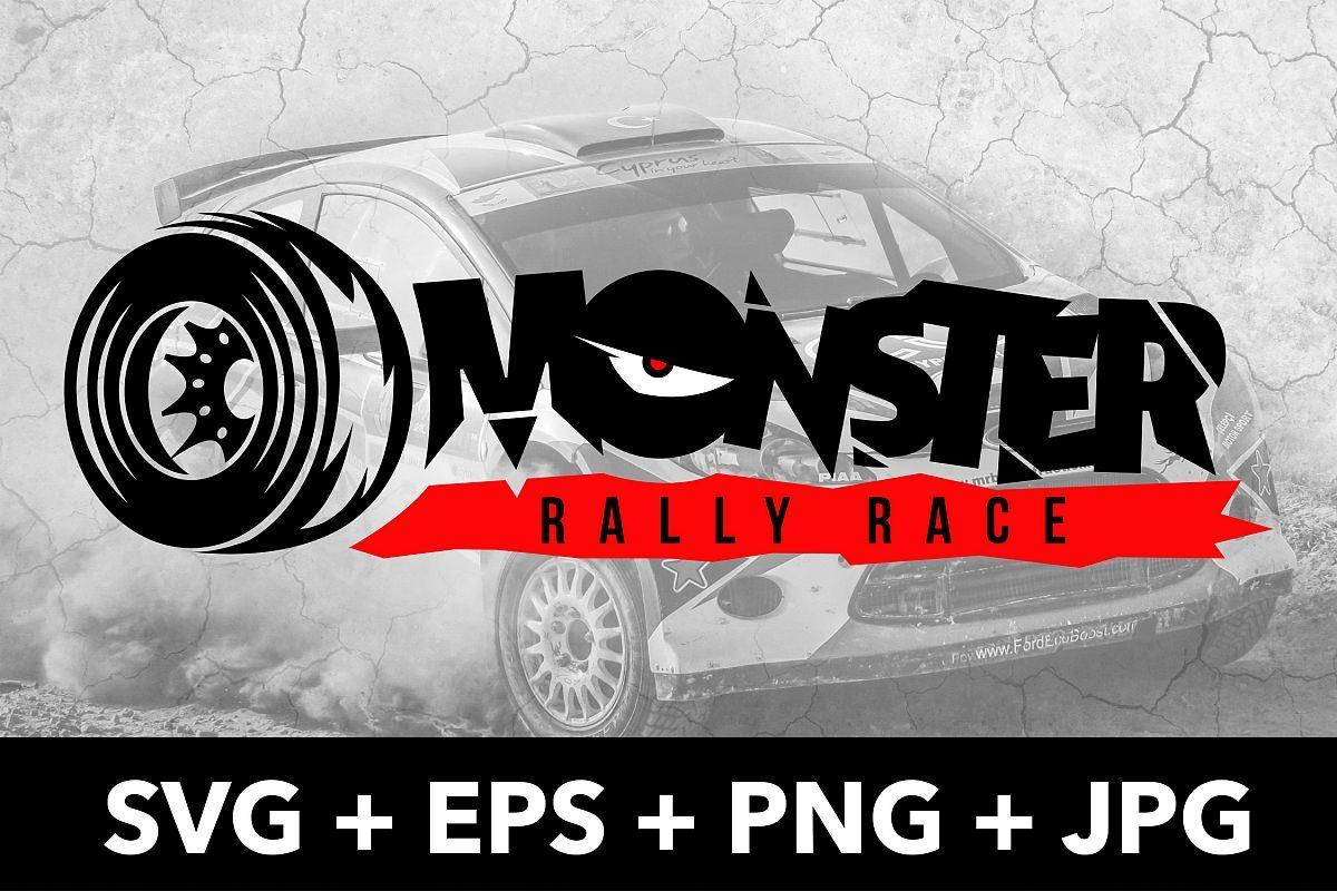 Rally Logo - Monster Rally Race Logo
