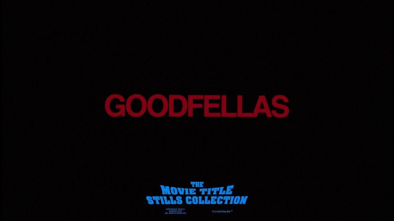 Goodfellas Logo - Saul Bass: Goodfellas (1990) title sequence