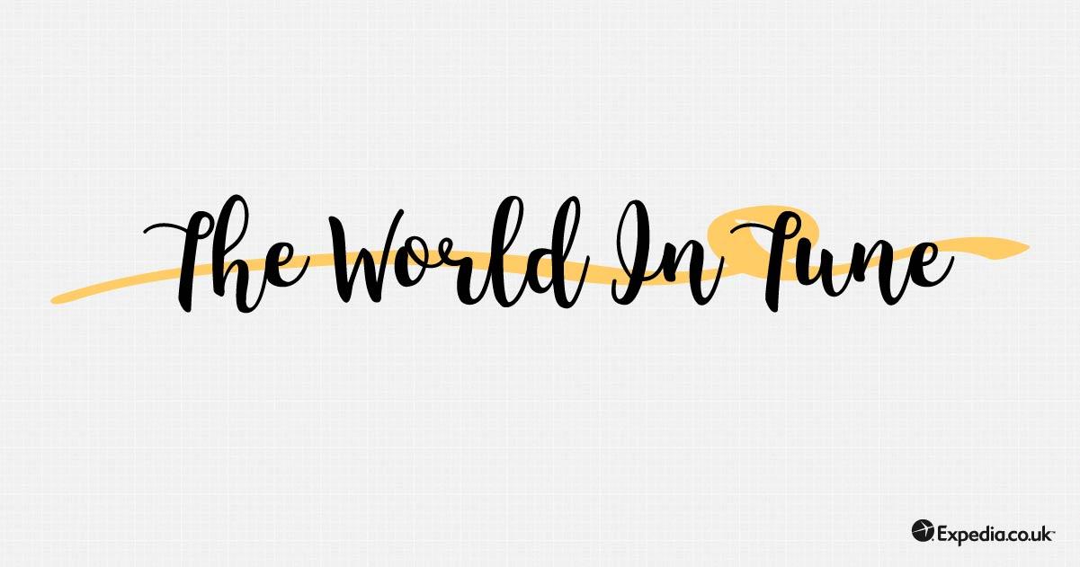 Expedia.co.nz Logo - The World in Tune | Expedia UK