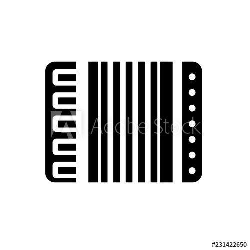 Accordion Logo - Accordion icon. Trendy Accordion logo concept on white background ...