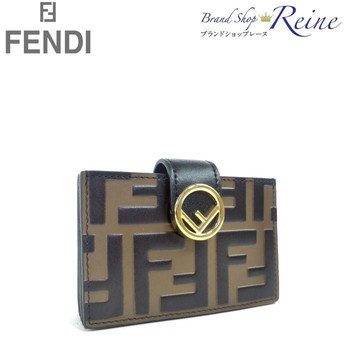 Accordion Logo - Fendi (FENDI) F is logo accordion card case 8M0301