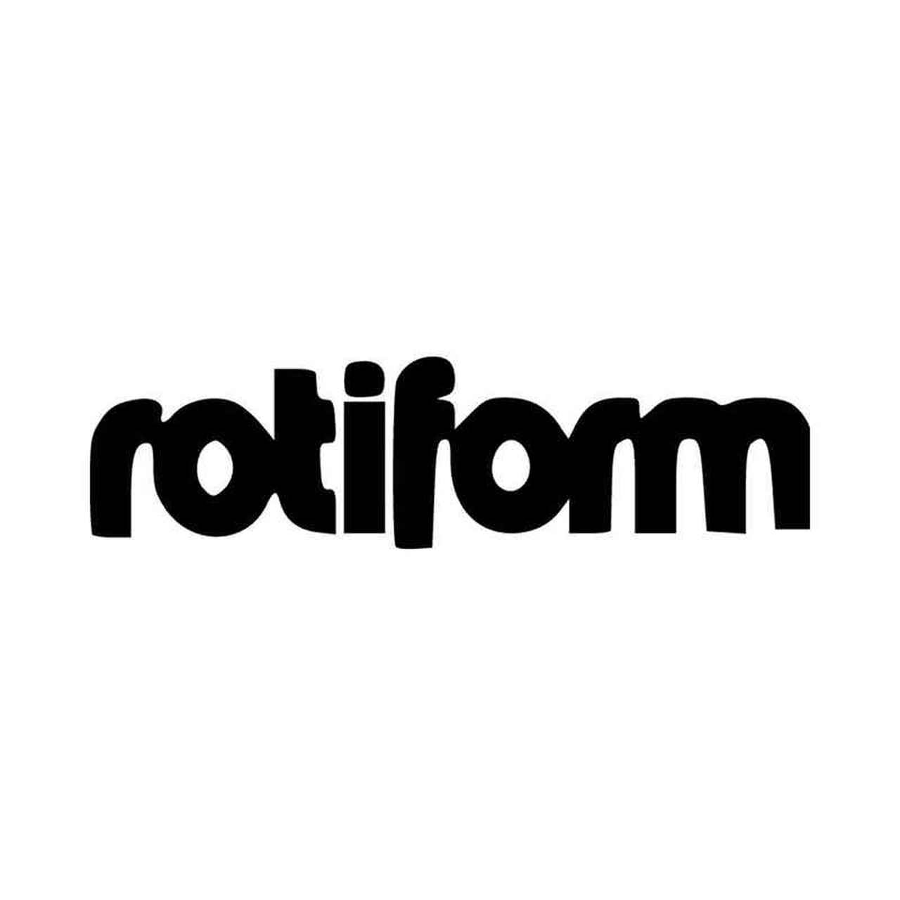 Rotiform Logo - Rotiform Vinyl Decal Sticker