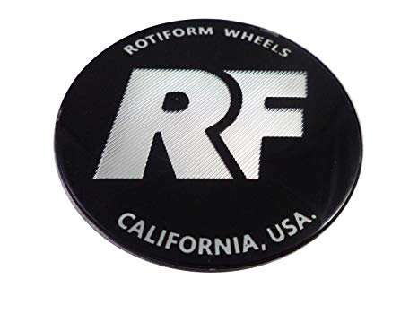 Rotiform Logo - Amazon.com: RotiForm Gloss Black Custom Wheel Center Caps # 32170BC ...