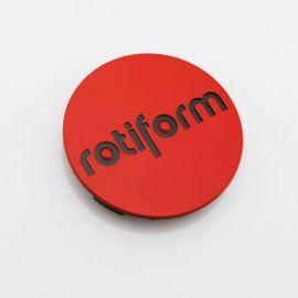 Rotiform Logo - Centre Cap with Black Rotiform Logo (Sold Individually)