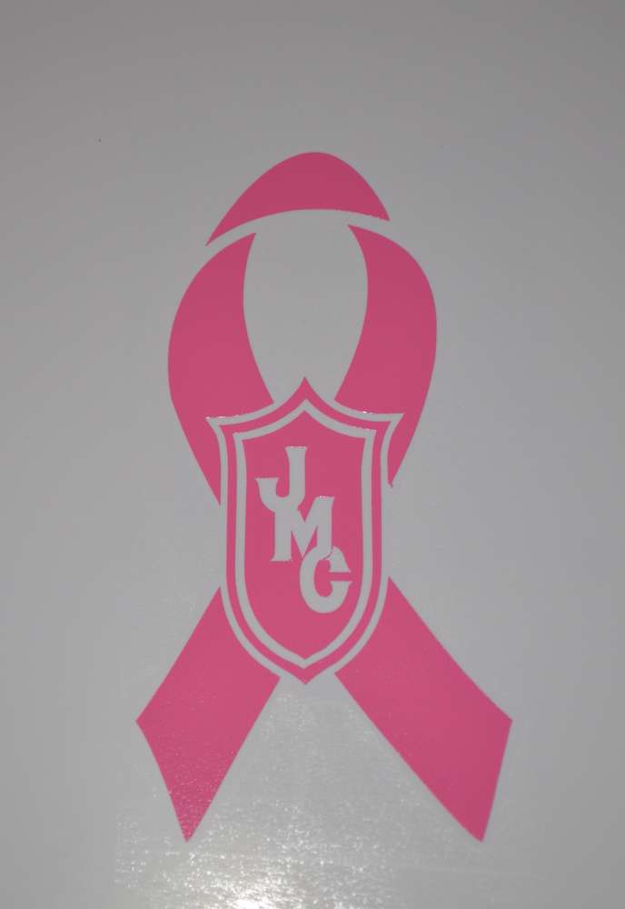 JMC Logo - Pink Ribbon JMC® Logo Decal