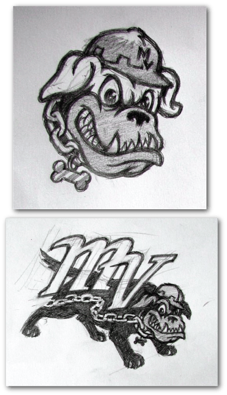 Scrappers Logo - Mahoning Valley Scrappers Concept Sketches | Staff Aces | Brandiose ...