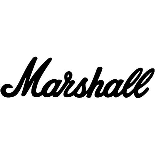 Marshall Logo - Marshall Amps Decal Sticker - MARSHALL-AMPS-LOGO