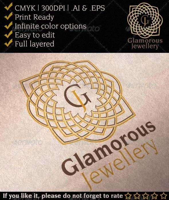 Glamous Logo - Glamorous Jewelry Gallery Logo