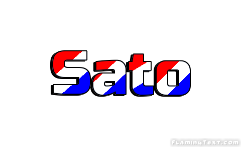 Sato Logo - United States of America Logo | Free Logo Design Tool from Flaming Text