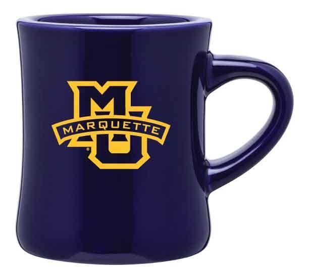 Marquette Logo - MU Logo Diner Mug Navy