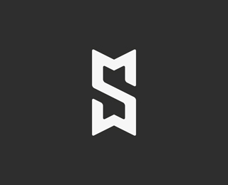 SM Logo - SM is a Gorgeous New Logo Design #logo #design #inspiring