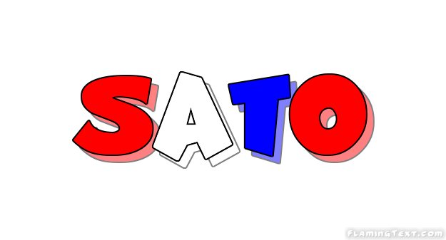 Sato Logo - United States of America Logo. Free Logo Design Tool from Flaming Text