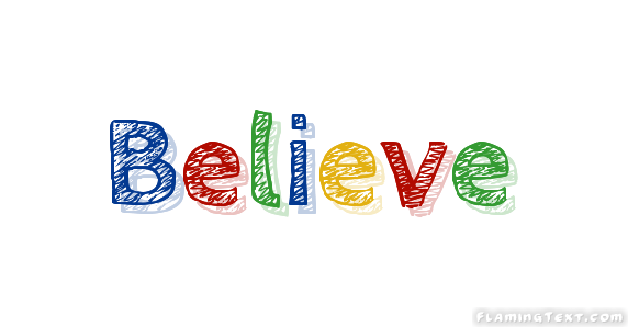 Believe Logo - Believe Logo. Free Name Design Tool from Flaming Text