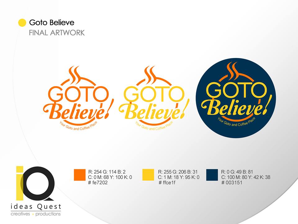 Believe Logo - Goto Believe Logo Design