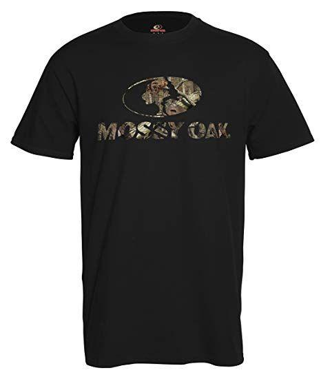 Front Logo - Mossy Oak Men's Front Logo Short Sleeve T Shirt