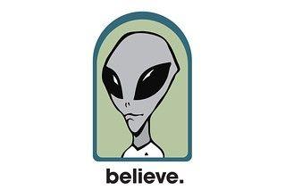 Believe Logo - Alien workshop believe logo