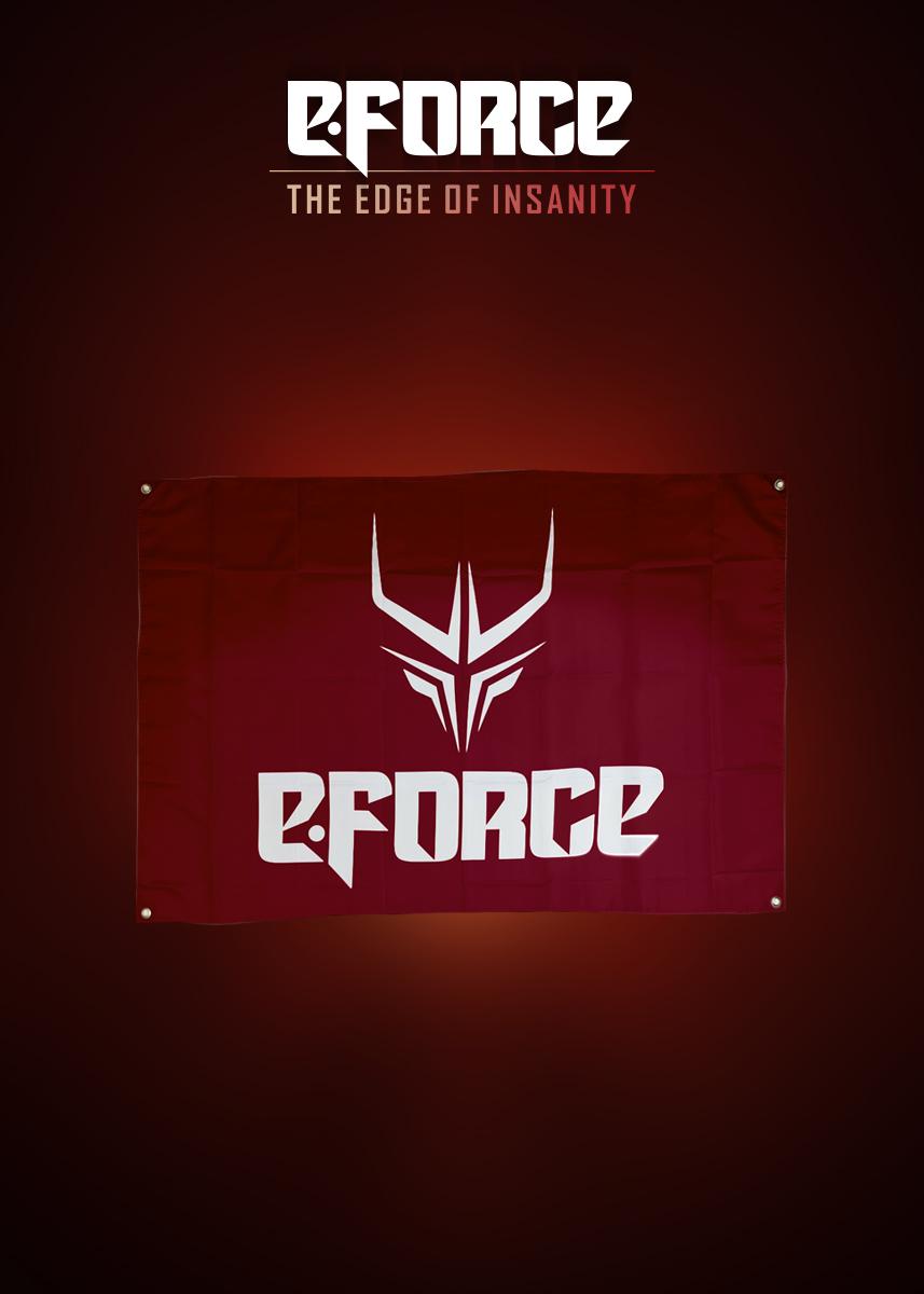 E-Force Logo - E-Force – The Edge Of Insanity – Merchandise Packages – Scantraxx.com