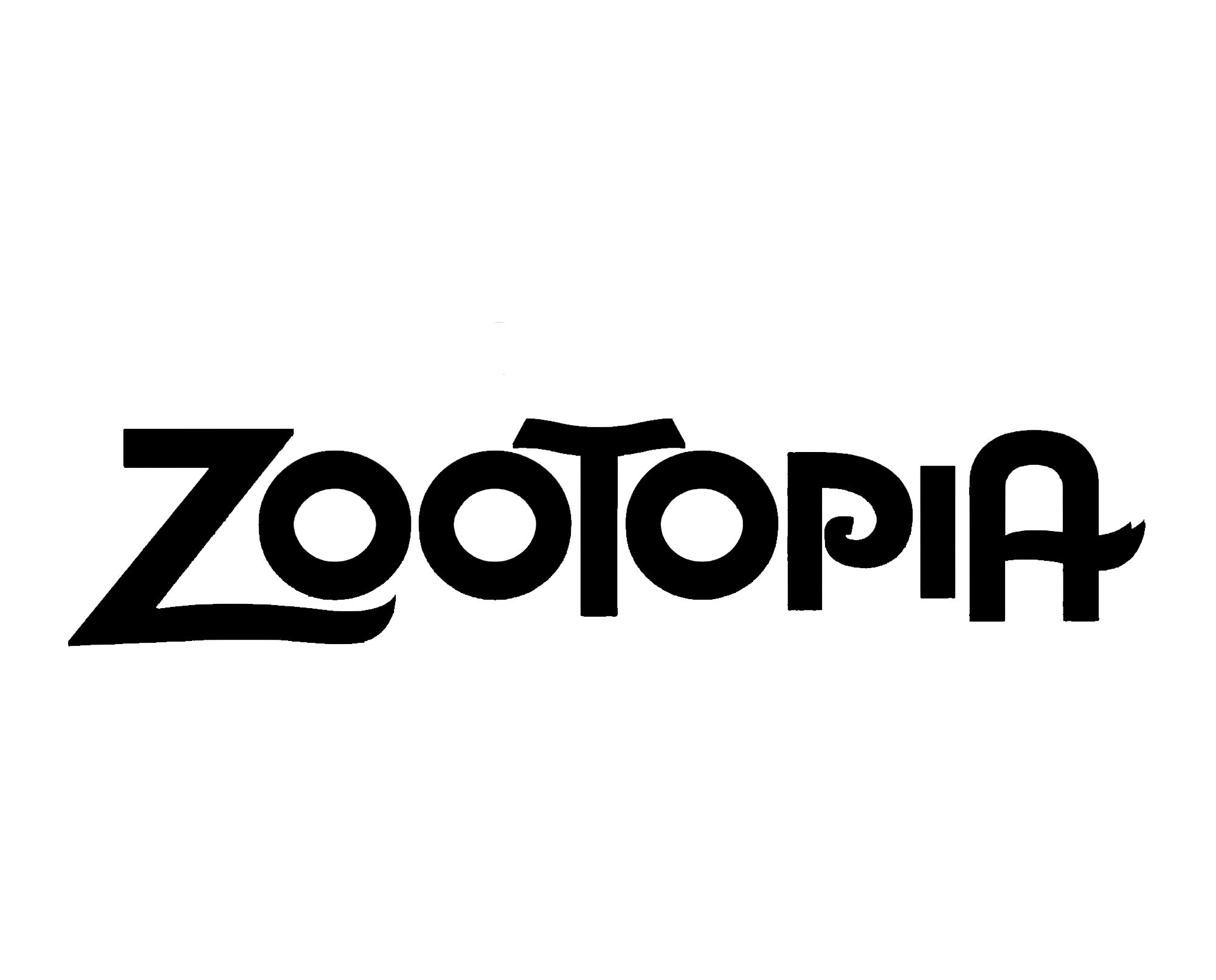 Zootopia Logo - File:ZOOTOPIA (logo).png - Wikimedia Commons