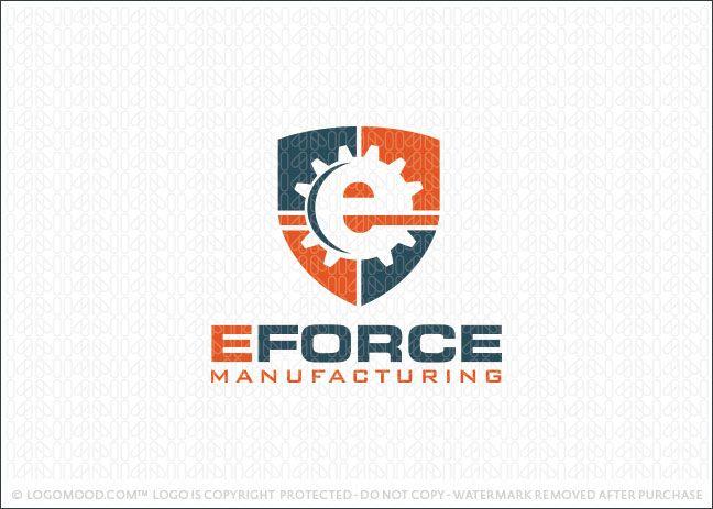 E-Force Logo - E Force Shield | Readymade Logos for Sale