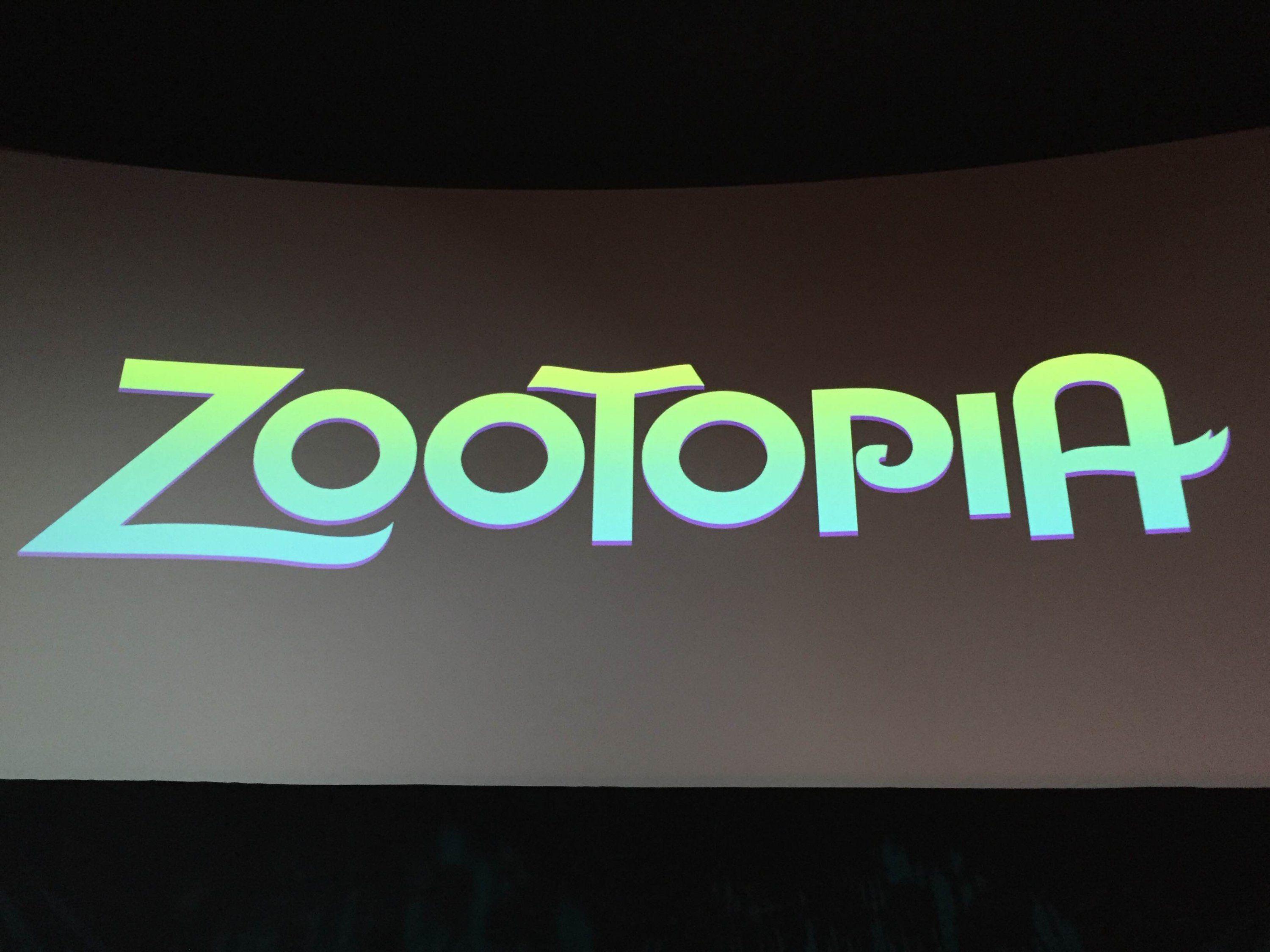 Zootopia Logo - Zootopia Sneak Peek Hops Into Disney Parks