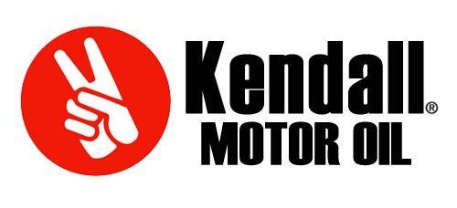 Kendall Logo - Kendall Motor Oil Static Cling Reminder Stickers - 500 per Roll