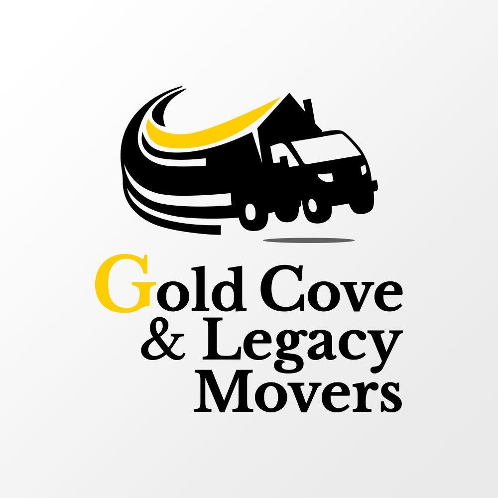 Movers Logo - Gold Cove & Legacy Movers Logo & Website - Vincent Iiyambo