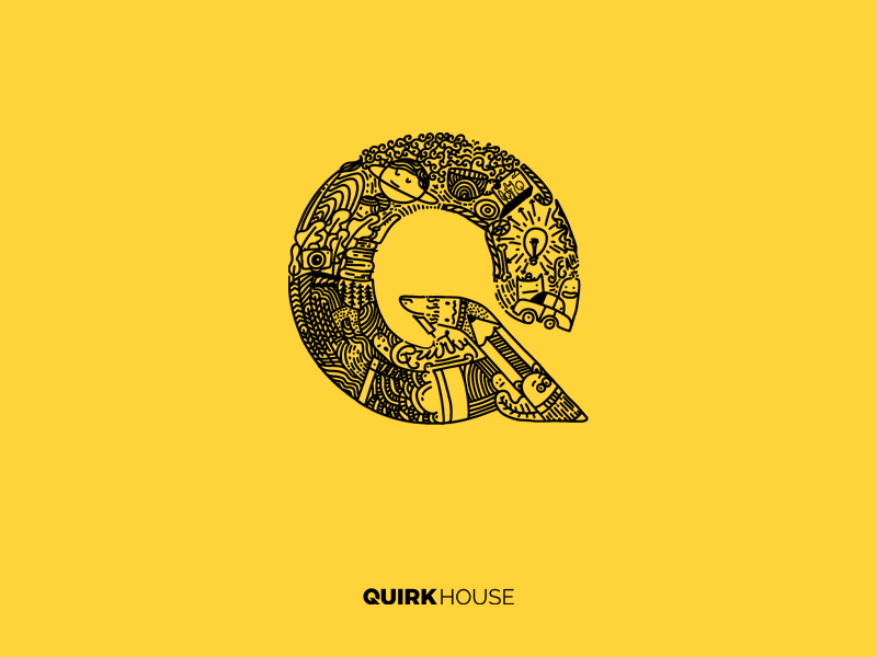 Metaphor Logo - QH logo metaphor by Jason Rain for Quirk House on Dribbble