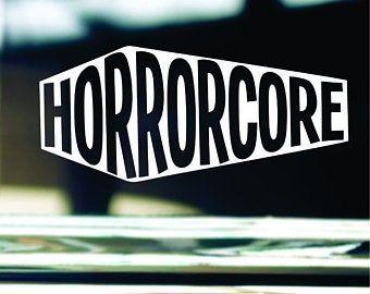 Horrorcore Logo - Horrorcore horror | Etsy