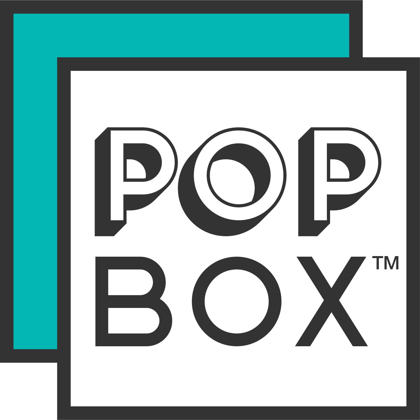 Pop Logo - POP BOX logo aqua