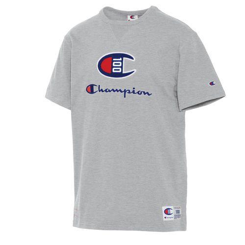 Chenille Logo - Champion Century Collection Mens Chenille Logo T-Shirt