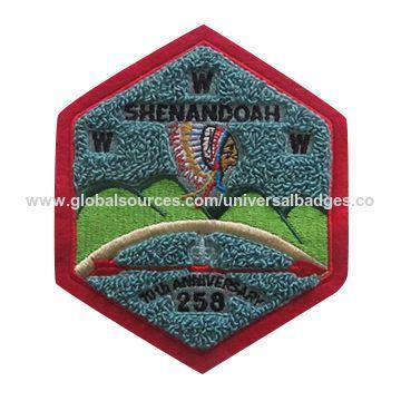 Chenille Logo - Chenille logo patch
