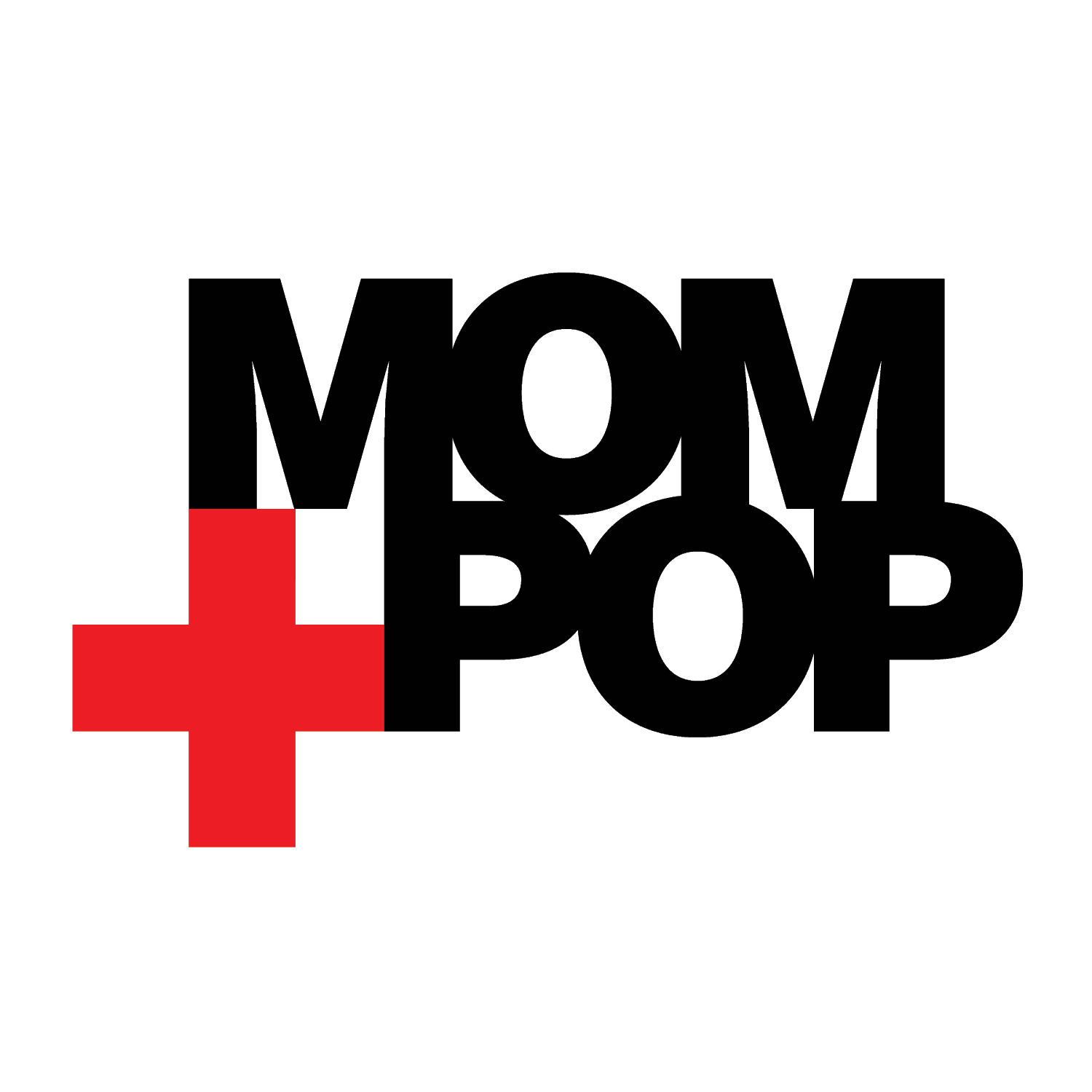 Pop Logo - Mom+Pop