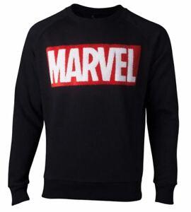Chenille Logo - Details about Marvel Comics - Chenille Logo Sweater - Male - Extra Large -  Black