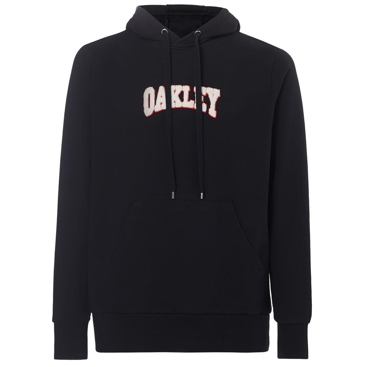 Chenille Logo - Oakley Hoody Lux Chenille Logo Blackout